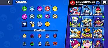 gta 5 kaset: Brawl Stars oyun hesabı – yüksək trofey və zəngin kosmetik kolleksiya — 6
