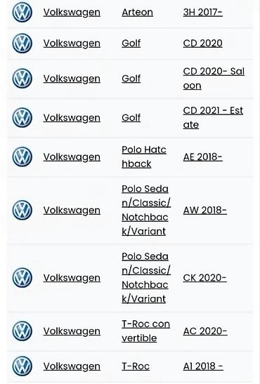 Tuning i styling: ZADNJI ZNAK CRNI ORIGINAL VW GOLF 8 PASSAT B8 ARTEON T ROK | — 2