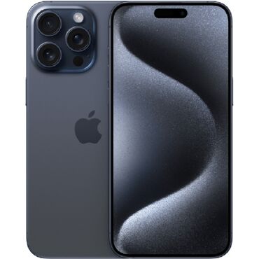 iphone 1: IPhone 15 Pro Max, 1 ТБ, Синий, Отпечаток пальца, Беспроводная зарядка, Face ID