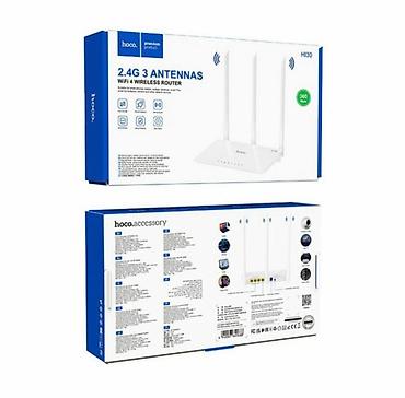 Модемы и сетевое оборудование: Маршрутизатор Wi-Fi HOCO HI30 - это устройство, которое обеспечивает — 9