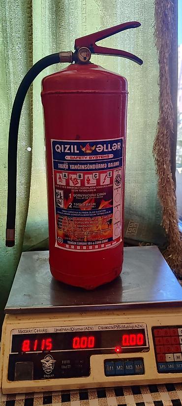 şlanklar: Tozlu yanğınsöndürən balon – “Qızıl Əllər Safety Systems” - Növ: Toz — 1