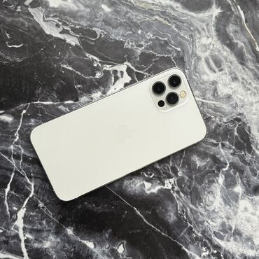 Apple iPhone: IPhone 12 Pro, Б/у, 256 ГБ, Белый, Чехол, 80 % — 1