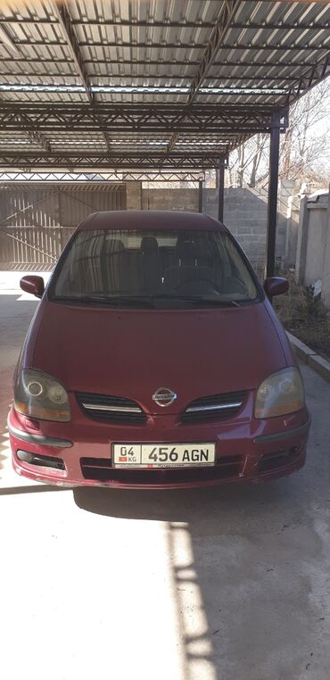 Nissan: Nissan Almera Tino: 2000 г., 2 л, Вариатор, Бензин, Минивэн