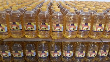 жмых подсолнечника: Продукции из масло завода г.Жалал-Абад. Подсолнечное масло "Мариям"