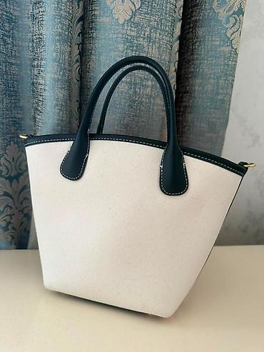 canta original: Karl Lagerfeld tote çantası (originaldır 1 dəfə istifadə olunub) - — 2