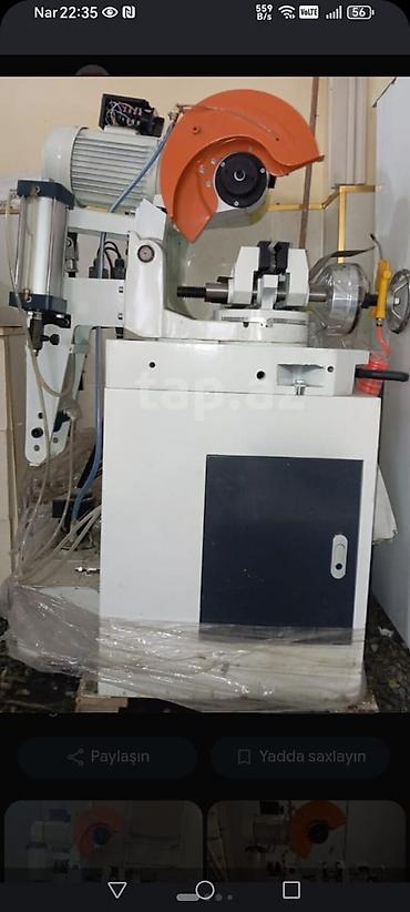 Metal dəzgahları: Metall üçün diskli kəsmə dəzgahı - Güclü elektrik mühərriki ilə — 1