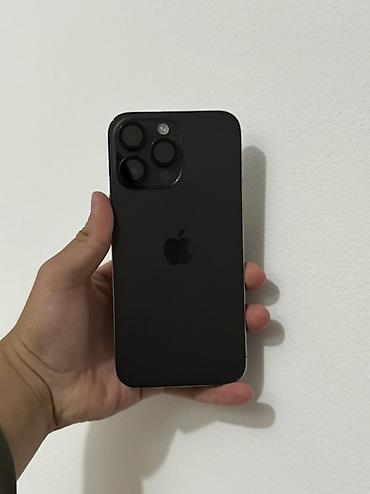 IPhone 14 Pro Max, Б/у, 256 ГБ, Черный, Защитное стекло, Чехол, 80 % at lalafo.kg IPhone 14 Pro Max, Б/у, 256 ГБ, Черный, Защитное стекло, Чехол, 80 %