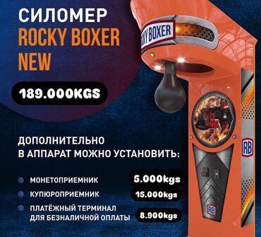 Другое оборудование для бизнеса: Силомеры RockyBoxer со скидкой -20% В РАССРОЧКУ на 24 мес без % и