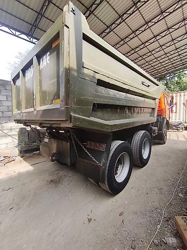 Грузовики: Самосвал КАМАЗ 5511 (6x4) - Кузов самосвальный, высокие борта, задняя — 11