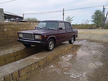 VAZ (LADA): VAZ 2107 sedan - Kuzov: 4 qapılı, bənövşəyi rəng, klassik “07” — 1