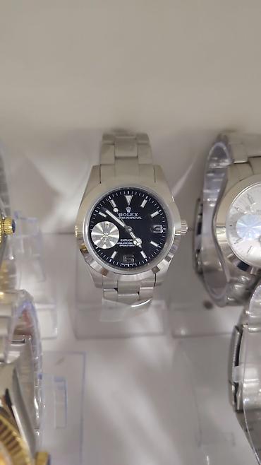 saat baki: Rolex Oyster Perpetual Datejust qol saatları - Korpus: paslanmayan — 6