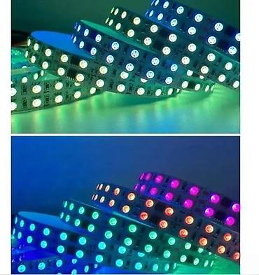 Rasveta: Led trake adresabil inteligentne RGB ws2812b 24V 5V. Kontakt telefon — 8