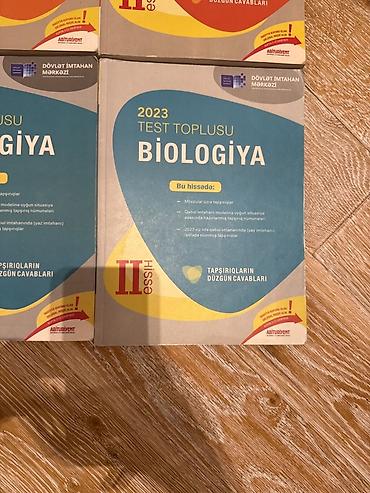 Testlər: Məhsul: DİM “Test Toplusu” kitabları dəsti – Kimya və Biologiya — 8