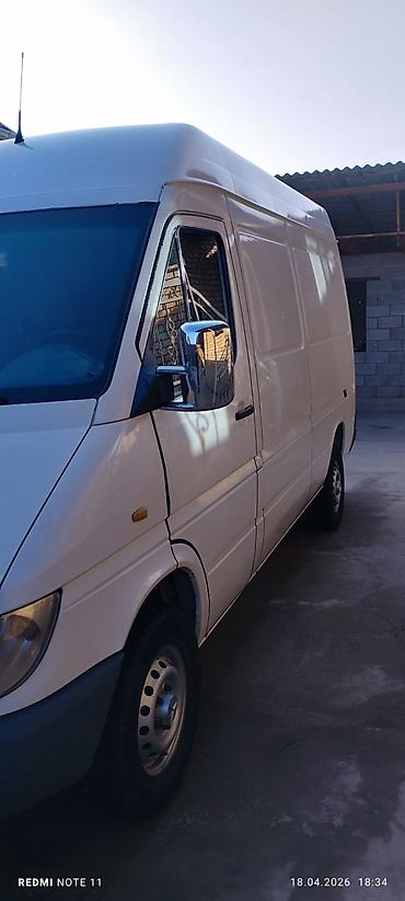 будка спринтер такси: Mercedes-Benz Спринтер: 2005 г., 2.2 л, Механика, Дизель, Фургон — 9