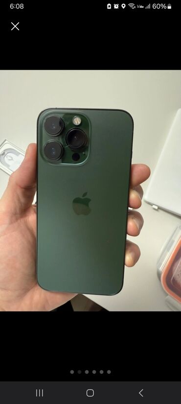 iphone 13 pro рассрочка: IPhone 13 Pro, Б/у, 256 ГБ, Alpine Green, Кабель, Коробка, 88 %