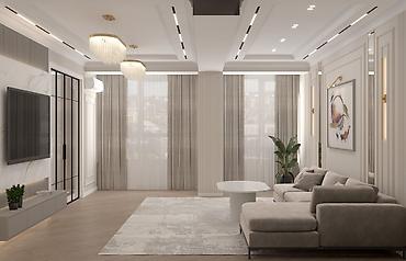 Спальные гарнитуры: Спальный гарнитур, Двуспальная кровать, цвет - Серый — 21