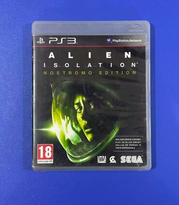 oyun diskləri: Alien Isolation, Экшен, Б/у Диск, PS3 (Sony PlayStation 3), Доставка в районы, Самовывоз, Платная доставка