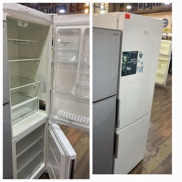 Кухонные плиты и варочные поверхности: Б/у 2 двери Hotpoint Ariston Холодильник Продажа