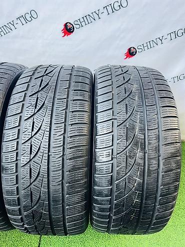 24545 r17 зима: Шины 245 / 45 / R 17, Зима, Б/у, Комплект, Легковые, Корея, Hankook — 2