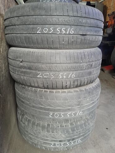 r16 205 55: Шины 205 / 55 / R 16, Лето, Б/у, Комплект, Легковые, Германия, Michelin