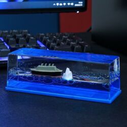 испаритель на чарон: Декоративный сувенир-антистресс «Бескрайний океан». 🌊 Он может