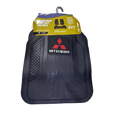 m ms: Плоские Резиновые Полики Для салона Mitsubishi, цвет - Черный, Новый, Самовывоз, Платная доставка — 1