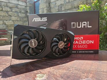 Skanerlər: Videokart AMD Radeon RX 6600, 8 GB, İşlənmiş