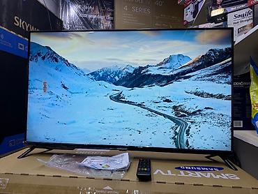 Телевизоры: Телевизор samsung 43Q80 smart Android tv с интернетом youtube, 110 см — 18