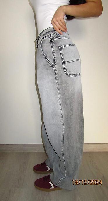 Джинсы: Джинсы, Бэгги, Турция, Средняя талия, Все размеры — 6