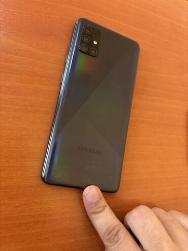 telefon samsung a51: Samsung Galaxy A51, 64 GB, rəng - Göy