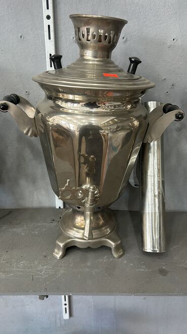 islenmis samovar: Б/у Дровяной Самовар, 4 л, Платная доставка