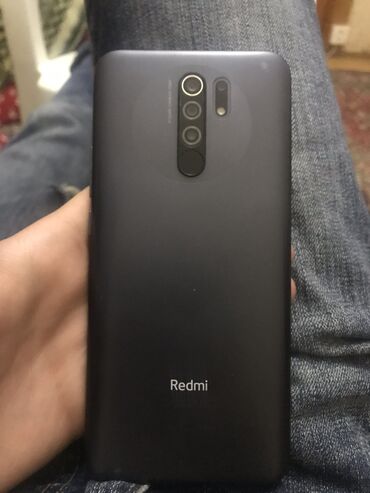 2. el telefon xiaomi: Xiaomi Redmi 9, 32 GB, rəng - Boz, 
 Barmaq izi, Face ID