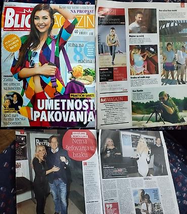 Ostalo: Komplet časopisa Blic Magazin i Blic Žena (9 broja) Dobro očuvani — 6