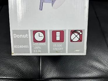 Rasveta: LED plafonjerka/trakasto svetlo sa 4 kružna reflektora (model — 10