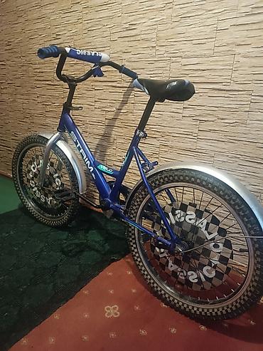 velo teker: Uşaq velosipedi – STRIM VELO Classic - Rəng: göy, kontrast — 1