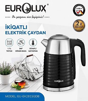 Elektrik çaydan Eurolux Eurolux elektrik çaynik Eurolux EU-EK2815GDB lalafo.az -da Elektrik çaydan Eurolux Eurolux elektrik çaynik Eurolux EU-EK2815GDB