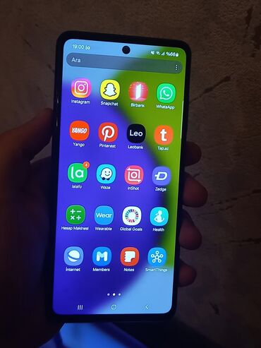 samsung a0: Samsung Galaxy A52, 128 GB, rəng - Qara, Sensor, İki sim kartlı, Barmaq izi