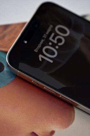 Apple iPhone: IPhone 15 Pro Max, Б/у, 256 ГБ, White Titanium, Чехол, Коробка, 83 % — 4