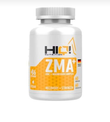 sink vitamin: ZMA+ HIQ- Almaniya istehsalı✅ İdmançılar və aktiv həyat tərzi