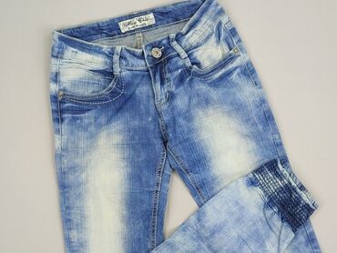 czarne legginsy z wysokim stanem push up: Джинси жіночі, розмір S