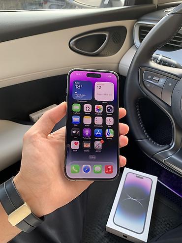 iphone 5 gence: IPhone 14 Pro, 128 GB, Deep Purple, Face ID — 3
