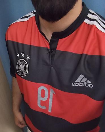 Kişi geyimləri: Futbolka, Adidas, L, rəng - Qara — 8