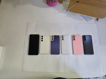 новые мобильные телефоны: Samsung Galaxy S21, цвет - Черный, 1 SIM