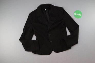 Піджаки: Піджак, XS, візерунок - Смужка, колір - Чорний