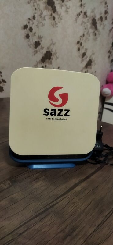 ikinci el modem: Sazz 4g lte satılır əla vəziyyətdədir lap az işlənib, Sadəcə razetkaya