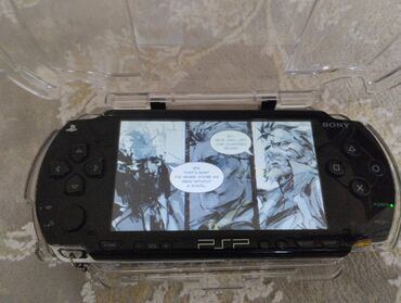 купить psp бу: PSP1001 В ЧЕРНОМ ЦВЕТЕ, В КОМПЛЕКТЕ ЗАРЯДКА, ПРОЗРАЧНЫЙ КЕЙС.МЕМОРИ