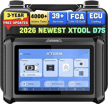 Alati za automobile: XTOOL D7S V2.0 (2026) – profesionalni dijagnostički tablet skener za — 2