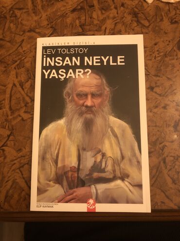kitab: Lev Tolstoy “İnsan nə ilə yaşayar?”
Yenidir və qiymət sondur