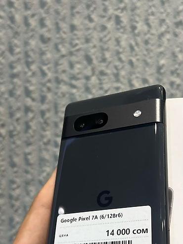 чехол pixel 3: Google Pixel 7a, Б/у, 128 ГБ, цвет - Черный, В рассрочку, 2 SIM — 2