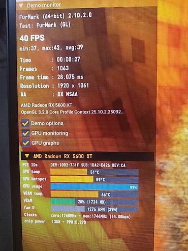 intel arc: Видеокарта для ПК, Б/у, Radeon RX, 6 ГБ — 4
